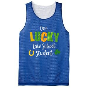 Law School Student St Patrick's Day Irish Shamrock Lawyer Gift Mesh Reversible Basketball Jersey Tank