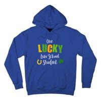 Law School Student St Patrick's Day Irish Shamrock Lawyer Gift Tall Hoodie