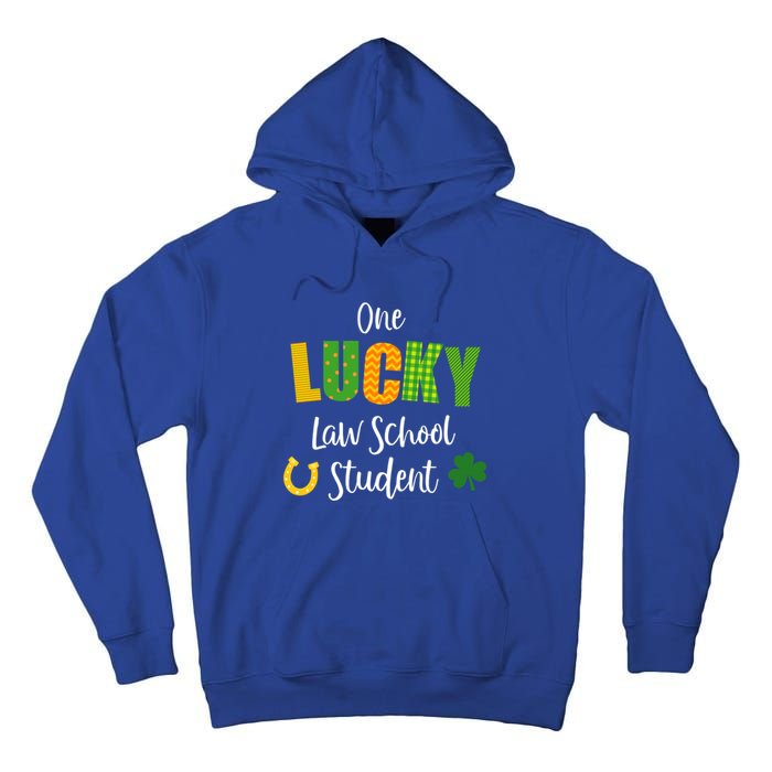 Law School Student St Patrick's Day Irish Shamrock Lawyer Gift Tall Hoodie