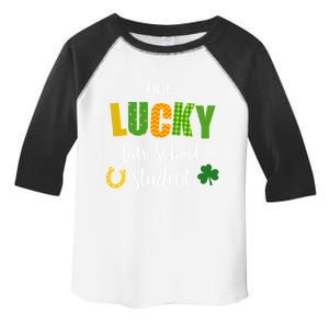 Law School Student St Patrick's Day Irish Shamrock Lawyer Gift Toddler Fine Jersey T-Shirt