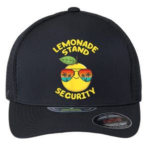 Lemonade Stand Security Cute Lemon Summer Sunglasses Citrus Flexfit Unipanel Trucker Cap