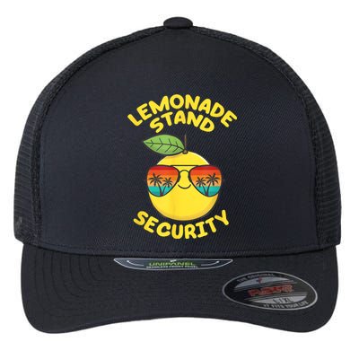 Lemonade Stand Security Cute Lemon Summer Sunglasses Citrus Flexfit Unipanel Trucker Cap