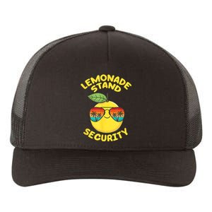 Lemonade Stand Security Cute Lemon Summer Sunglasses Citrus Yupoong Adult 5-Panel Trucker Hat