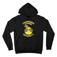 Lemonade Stand Security Cute Lemon Summer Sunglasses Citrus Hoodie