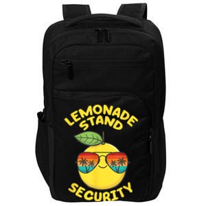 Lemonade Stand Security Cute Lemon Summer Sunglasses Citrus Impact Tech Backpack