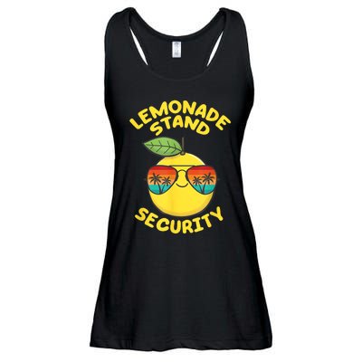 Lemonade Stand Security Cute Lemon Summer Sunglasses Citrus Ladies Essential Flowy Tank