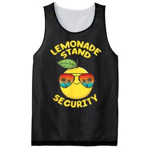 Lemonade Stand Security Cute Lemon Summer Sunglasses Citrus Mesh Reversible Basketball Jersey Tank