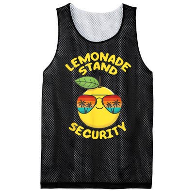 Lemonade Stand Security Cute Lemon Summer Sunglasses Citrus Mesh Reversible Basketball Jersey Tank