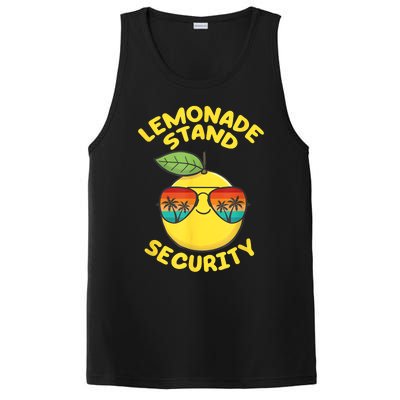 Lemonade Stand Security Cute Lemon Summer Sunglasses Citrus PosiCharge Competitor Tank