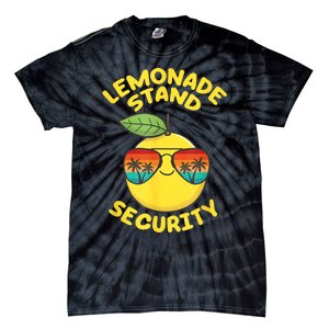 Lemonade Stand Security Cute Lemon Summer Sunglasses Citrus Tie-Dye T-Shirt