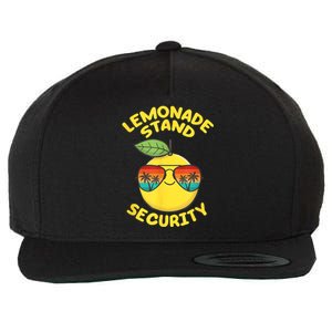 Lemonade Stand Security Cute Lemon Summer Sunglasses Citrus Wool Snapback Cap