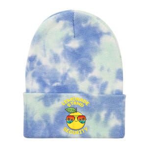 Lemonade Stand Security Cute Lemon Summer Sunglasses Citrus Tie Dye 12in Knit Beanie