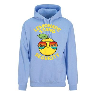 Lemonade Stand Security Cute Lemon Summer Sunglasses Citrus Unisex Surf Hoodie