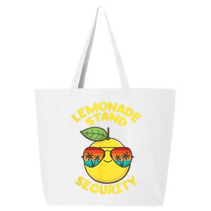 Lemonade Stand Security Cute Lemon Summer Sunglasses Citrus 25L Jumbo Tote