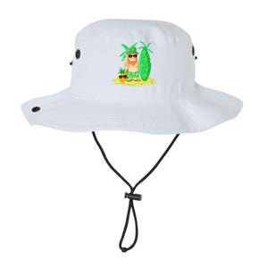 Leprechaun Surfing St Patricks Day Shamrock Leaf Clover Gift Legacy Cool Fit Booney Bucket Hat