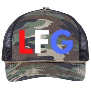 Lfg 'S Soccer Let's Go Gift Retro Rope Trucker Hat Cap