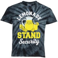 Lemonade Stand Security Lemon Juice Citrus Summer Drink Kids Tie-Dye T-Shirt