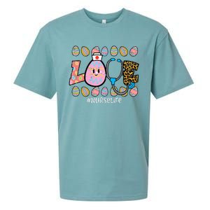 LOVE Stethoscope Scrub Nurse CNA Life Bunny Sueded Cloud Jersey T-Shirt