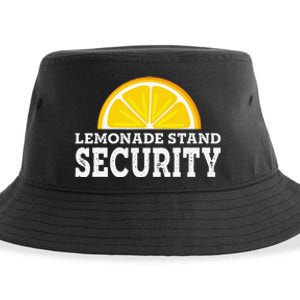 Lemonade Stand Security Lemon Juice Lemonade Summer Drink Sustainable Bucket Hat