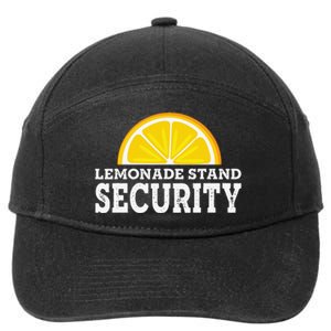 Lemonade Stand Security Lemon Juice Lemonade Summer Drink 7-Panel Snapback Hat