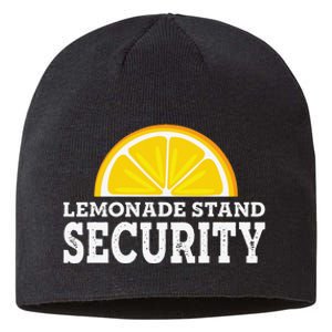 Lemonade Stand Security Lemon Juice Lemonade Summer Drink Sustainable Beanie