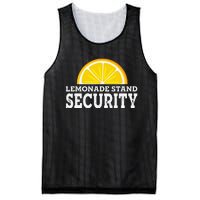 Lemonade Stand Security Lemon Juice Lemonade Summer Drink Mesh Reversible Basketball Jersey Tank