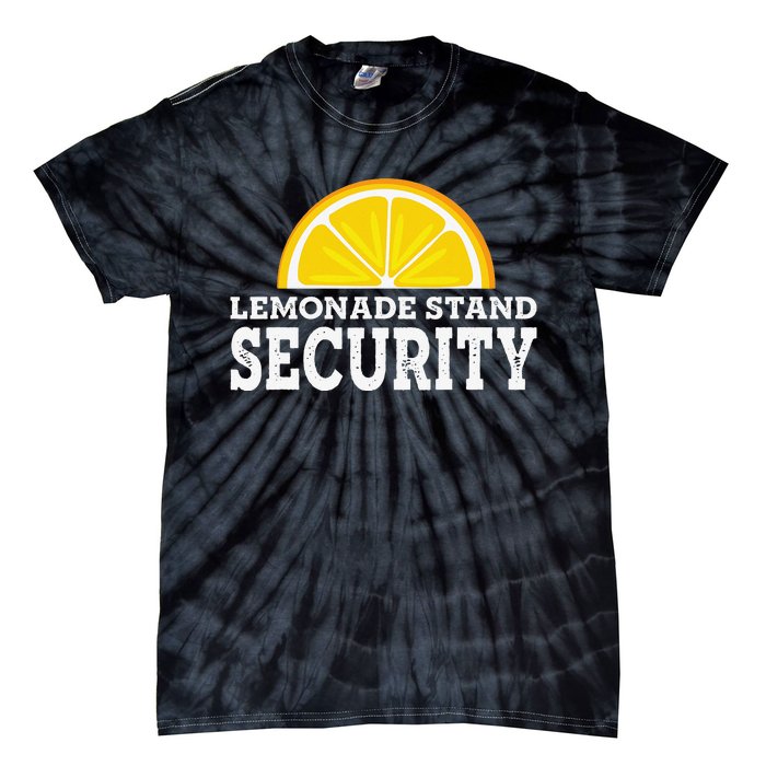 Lemonade Stand Security Lemon Juice Lemonade Summer Drink Tie-Dye T-Shirt