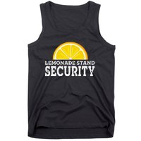 Lemonade Stand Security Lemon Juice Lemonade Summer Drink Tank Top