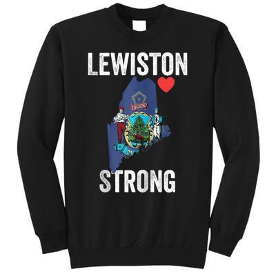 Lewiston Strong Support Victims And Families In Lewiston Maine Sweatshirt