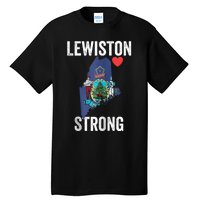 Lewiston Strong Support Victims And Families In Lewiston Maine Tall T-Shirt