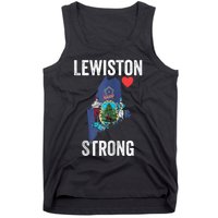 Lewiston Strong Support Victims And Families In Lewiston Maine Tank Top