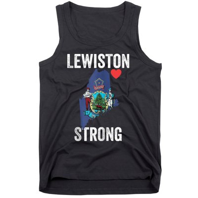 Lewiston Strong Support Victims And Families In Lewiston Maine Tank Top