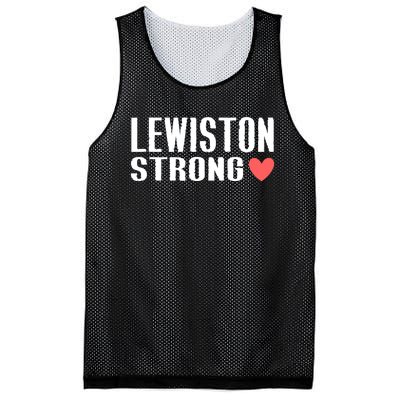 Lewiston Strong Support Maine Mesh Reversible Basketball Jersey Tank