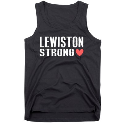 Lewiston Strong Support Maine Tank Top