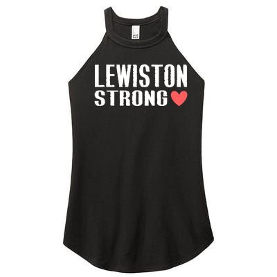 Lewiston Strong Support Maine Women’s Perfect Tri Rocker Tank