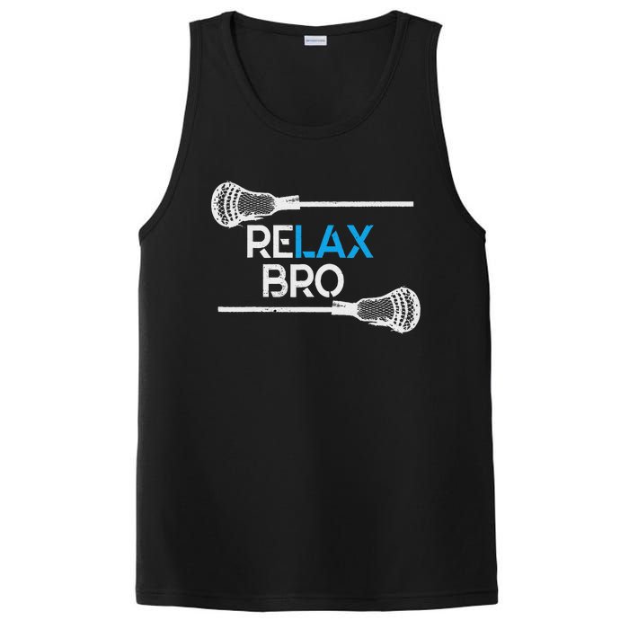 Lacrosse Sport Stick Funny Lax Player Love Perfect PosiCharge Competitor Tank