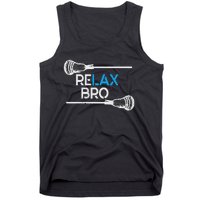 Lacrosse Sport Stick Funny Lax Player Love Perfect Tank Top