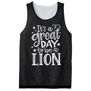 Lions School Sports Fan Team Spirit Mascot Gift Great Day Mesh Reversible Basketball Jersey Tank