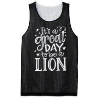 Lions School Sports Fan Team Spirit Mascot Gift Great Day Mesh Reversible Basketball Jersey Tank