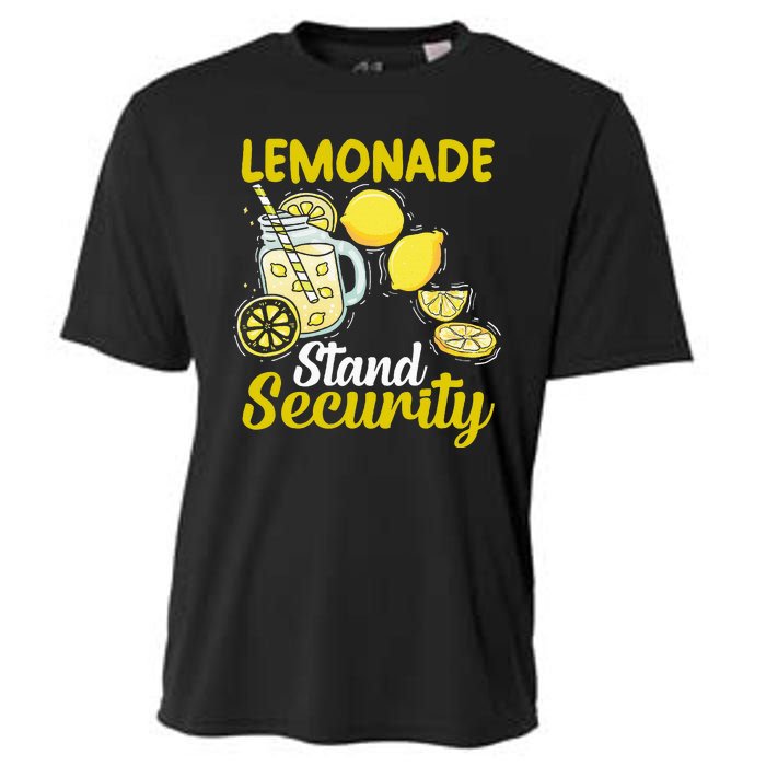 Lemonade Stand Security Fun Lemon Juice And Fruit Business Cooling Performance Crew T-Shirt