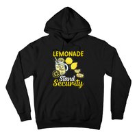 Lemonade Stand Security Fun Lemon Juice And Fruit Business Hoodie