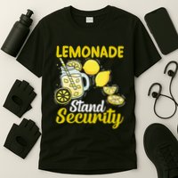 Lemonade Stand Security Fun Lemon Juice And Fruit Business T-Shirt