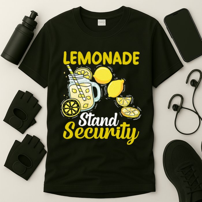 Lemonade Stand Security Fun Lemon Juice And Fruit Business T-Shirt