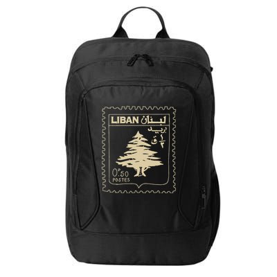 Lebanese Stamp Support Lebanon Beirut Map Palestine City Backpack
