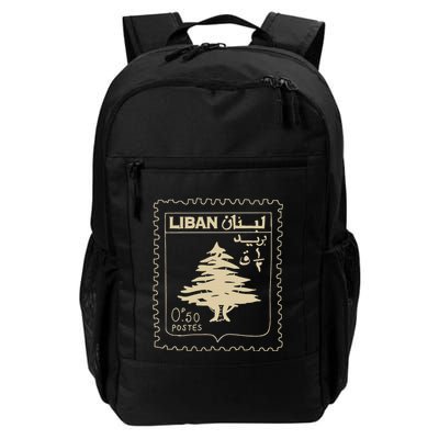 Lebanese Stamp Support Lebanon Beirut Map Palestine Backpack