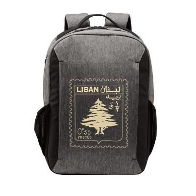 Lebanese Stamp Support Lebanon Beirut Map Palestine Vector Backpack