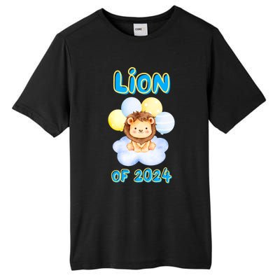 Lion Senior Student Class Of 2024 Happy Last Day Of School Gift Tall Fusion ChromaSoft Performance T-Shirt