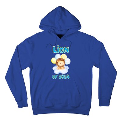 Lion Senior Student Class Of 2024 Happy Last Day Of School Gift Hoodie