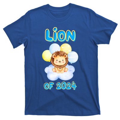 Lion Senior Student Class Of 2024 Happy Last Day Of School Gift T-Shirt