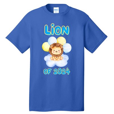 Lion Senior Student Class Of 2024 Happy Last Day Of School Gift Tall T-Shirt